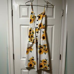Sunflower sun dress by Halife